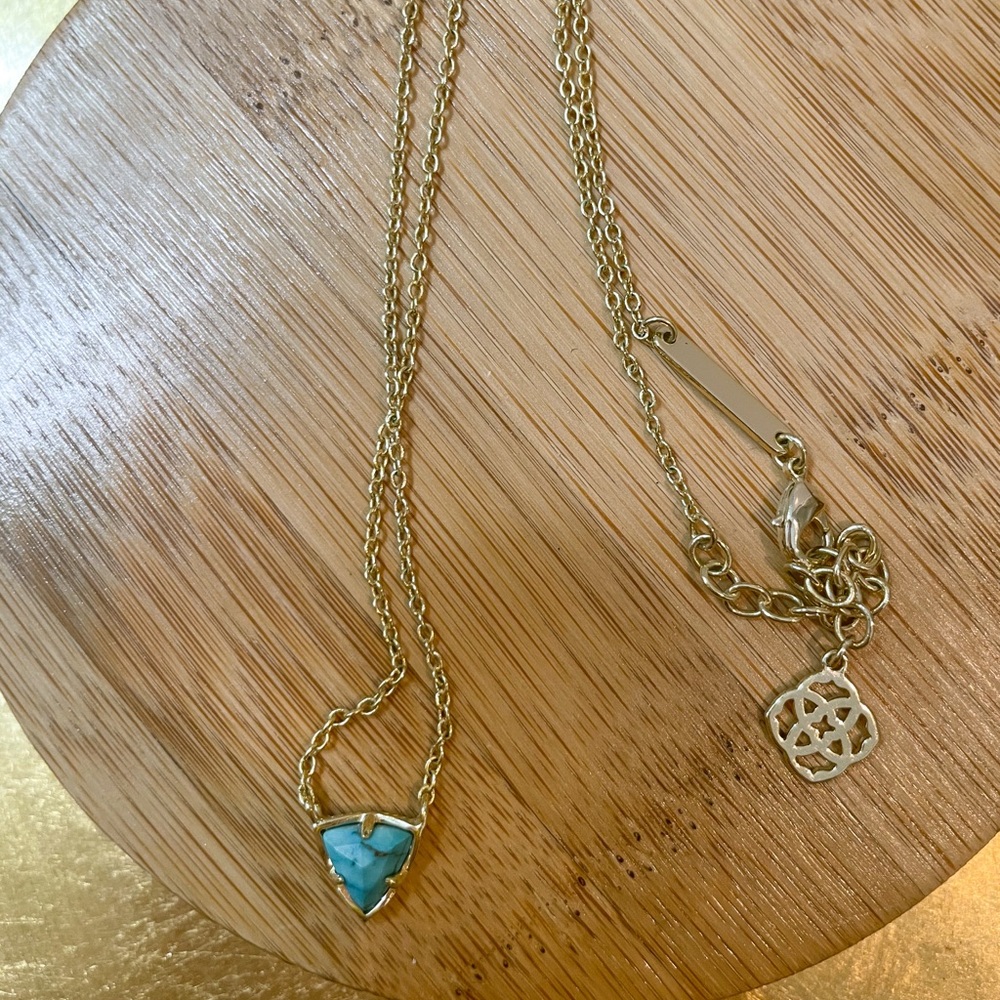 Kendra Scott Turquoise Perry Necklace
